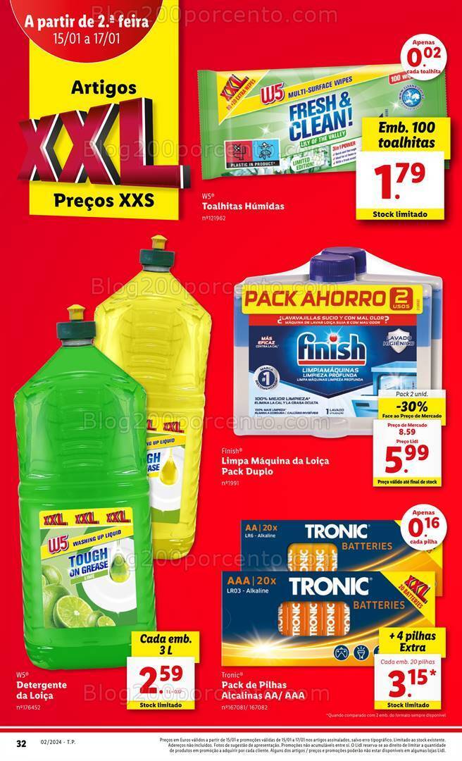 Antevisão Folheto LIDL Promoções de 11 a 17 janeiro