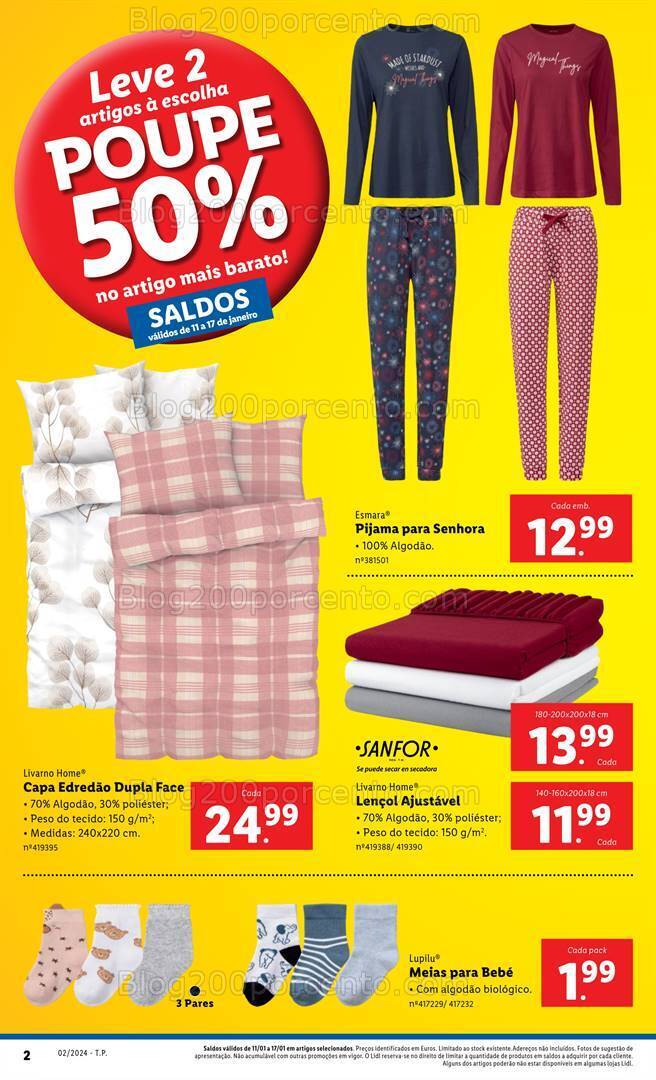 Antevisão Folheto LIDL Bazar Promoções de 11 a 17  janeiro