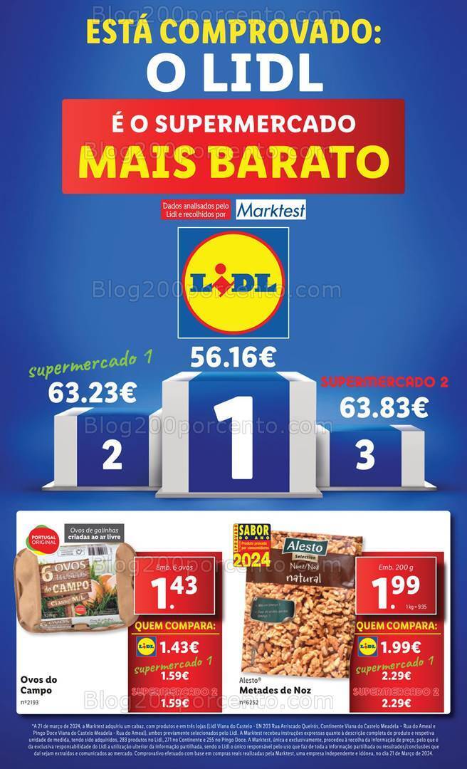 Antevisão Folheto LIDL Promoções de 11 a 17 abril