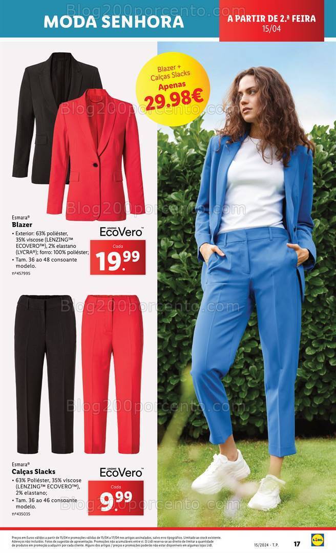 Antevisão Folheto LIDL Bazar Promoções a partir de 15 abril