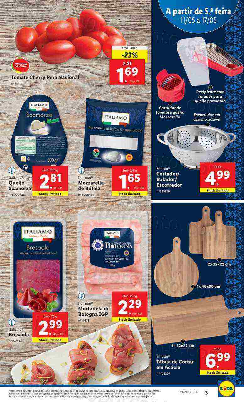 Antevisão Folheto LIDL Promoções de 11 a 17 maio