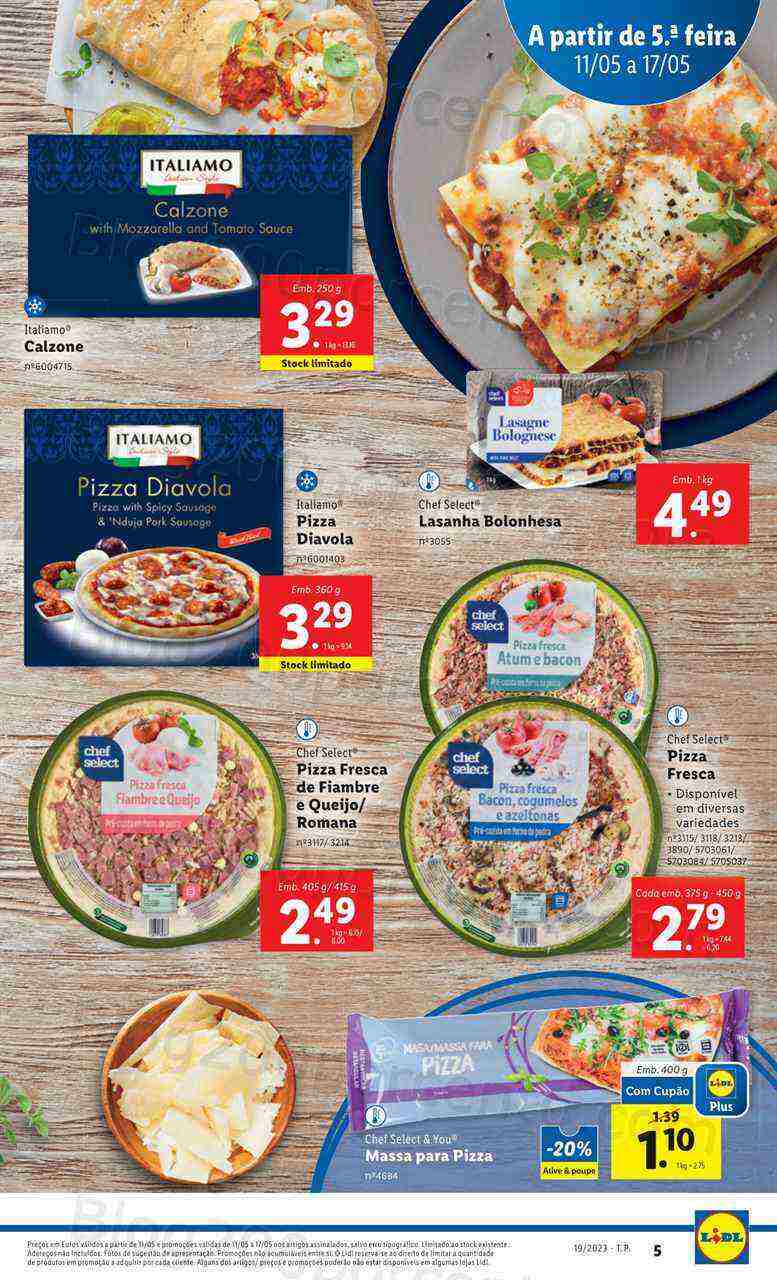 Antevisão Folheto LIDL Promoções de 11 a 17 maio