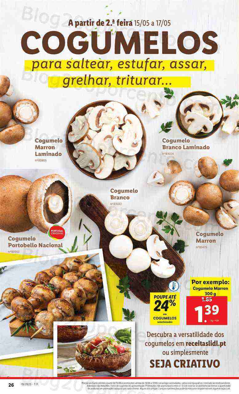 Antevisão Folheto LIDL Promoções de 11 a 17 maio