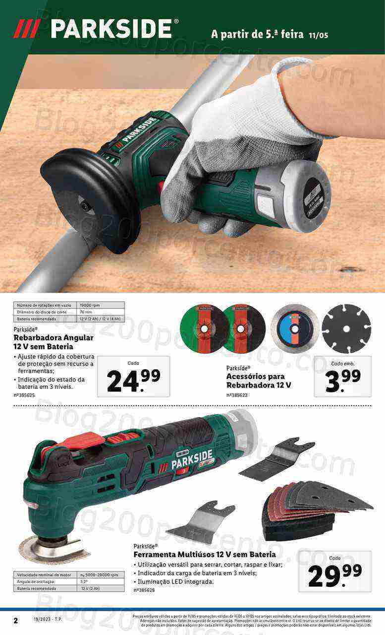 Antevisão Folheto LIDL Bazar Promoções a partir de 11 maio