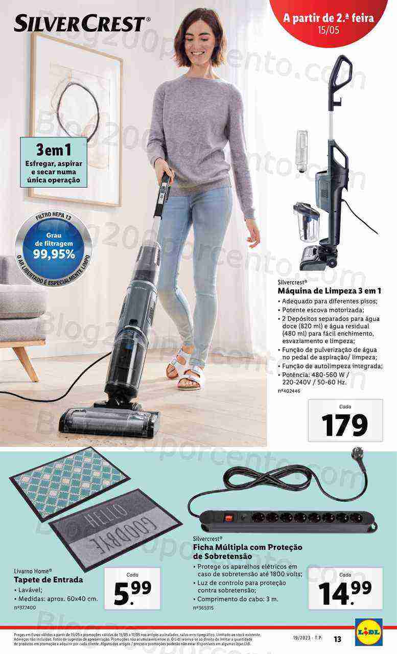 Antevisão Folheto LIDL Bazar Promoções de 11 a 17 maio