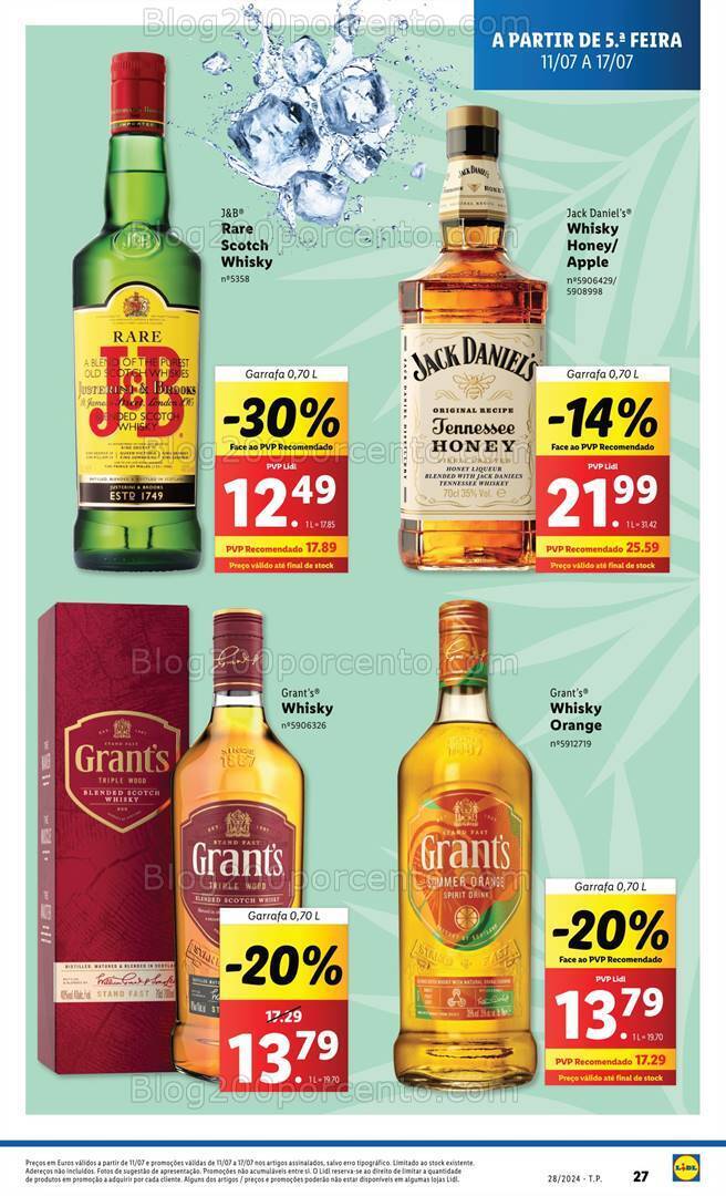 Antevisão Folheto LIDL Promoções de 11 a 17 julho