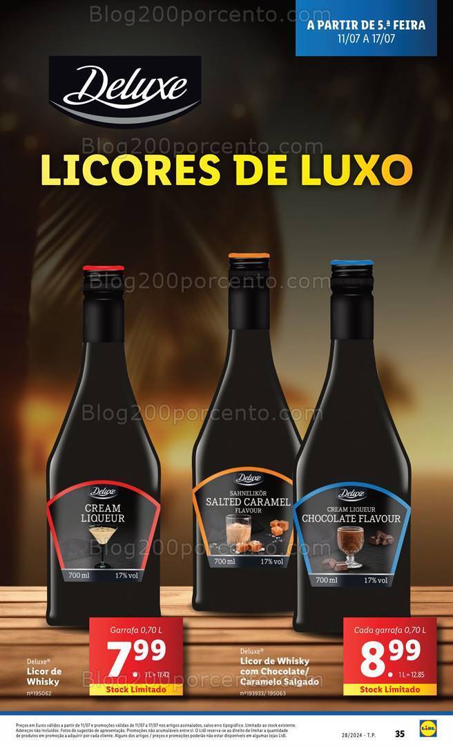 Antevisão Folheto LIDL Promoções de 11 a 17 julho