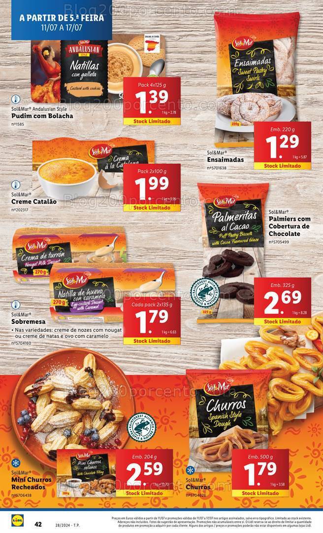 Antevisão Folheto LIDL Sabores do Mundo Promoções de 11 a 17 julho