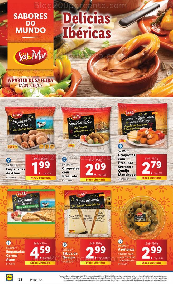 Antevisão Folheto LIDL Sabores do Mundo Promoções de 12 a 18 setembro