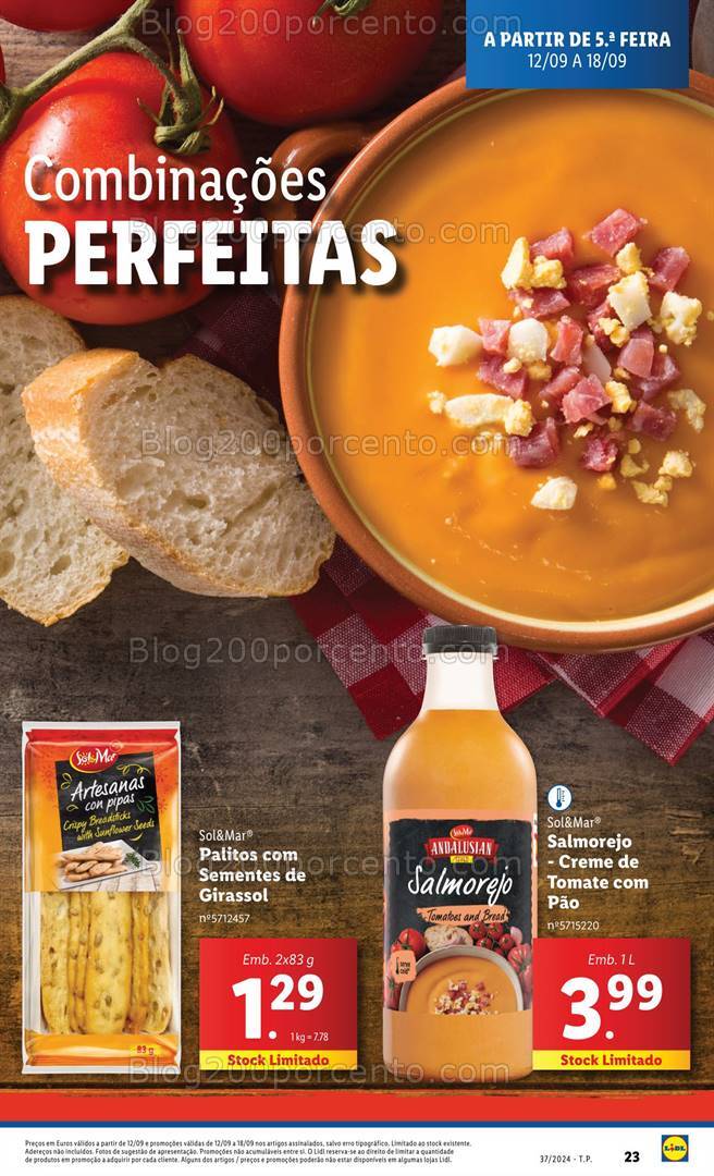 Antevisão Folheto LIDL Sabores do Mundo Promoções de 12 a 18 setembro