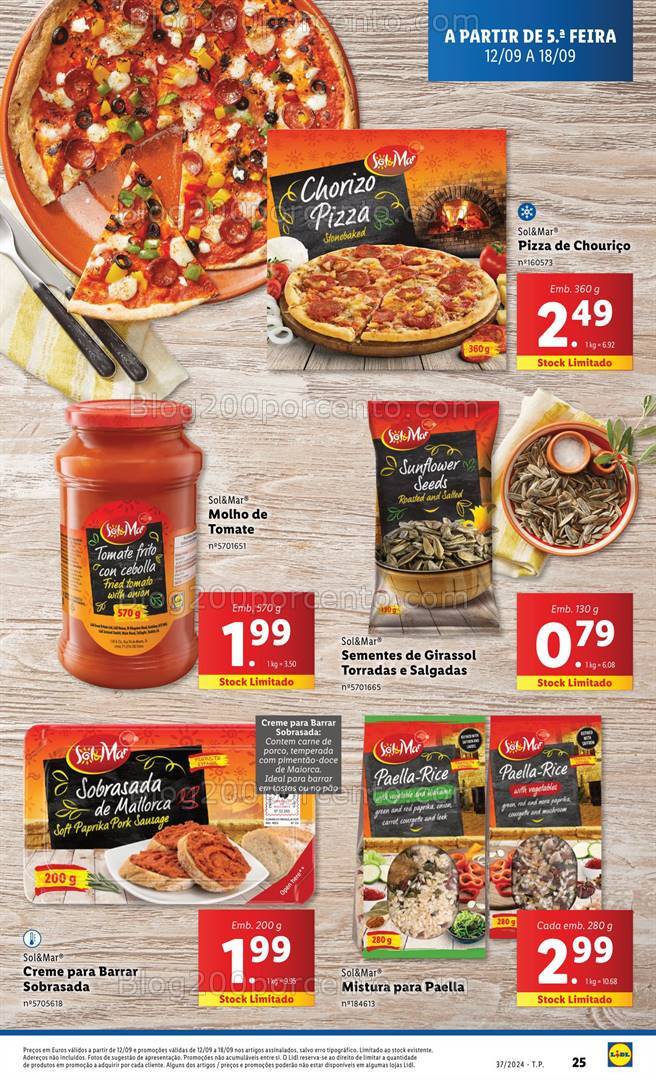 Antevisão Folheto LIDL Sabores do Mundo Promoções de 12 a 18 setembro