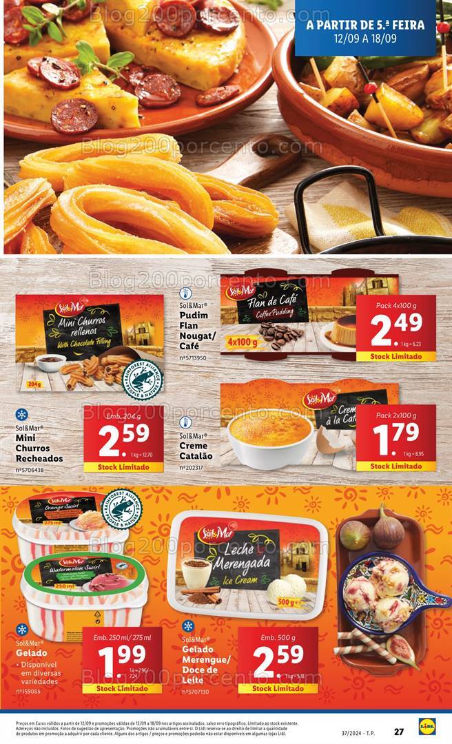 Antevisão Folheto LIDL Sabores do Mundo Promoções de 12 a 18 setembro