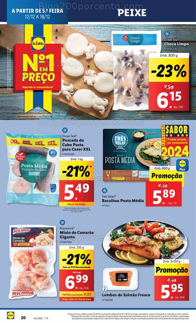 Antevisão Folheto LIDL Promoções de 12 a 18 dezembro