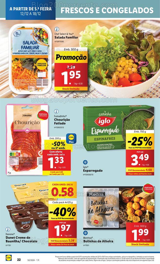 Antevisão Folheto LIDL Promoções de 12 a 18 dezembro