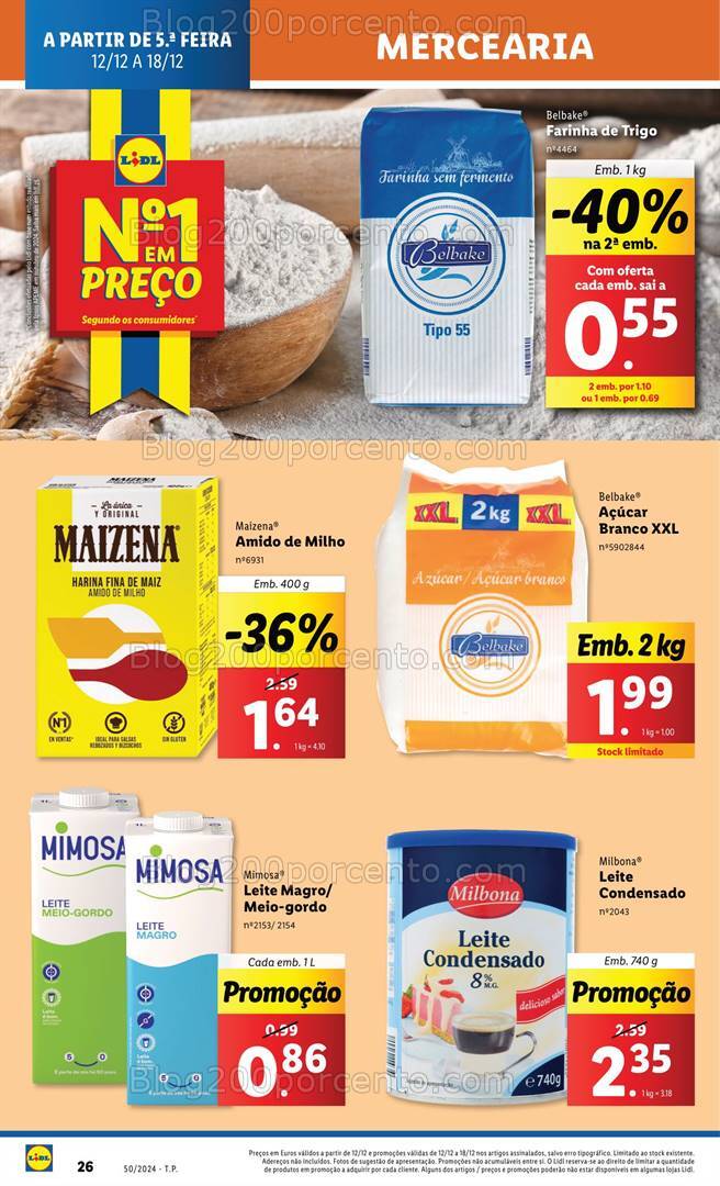 Antevisão Folheto LIDL Promoções de 12 a 18 dezembro