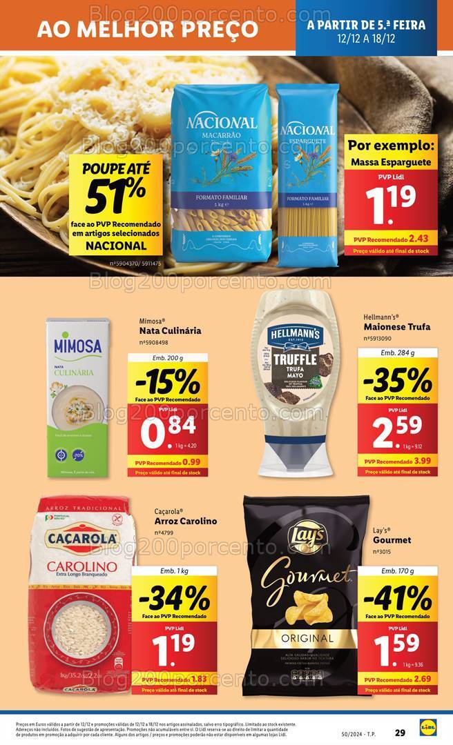 Antevisão Folheto LIDL Promoções de 12 a 18 dezembro