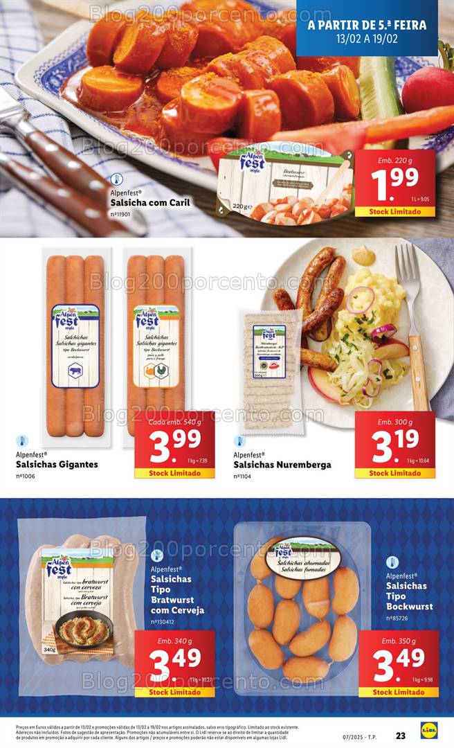 Antevisão Folheto LIDL Sabores do Mundo Promoções de 13 a 19 fevereiro