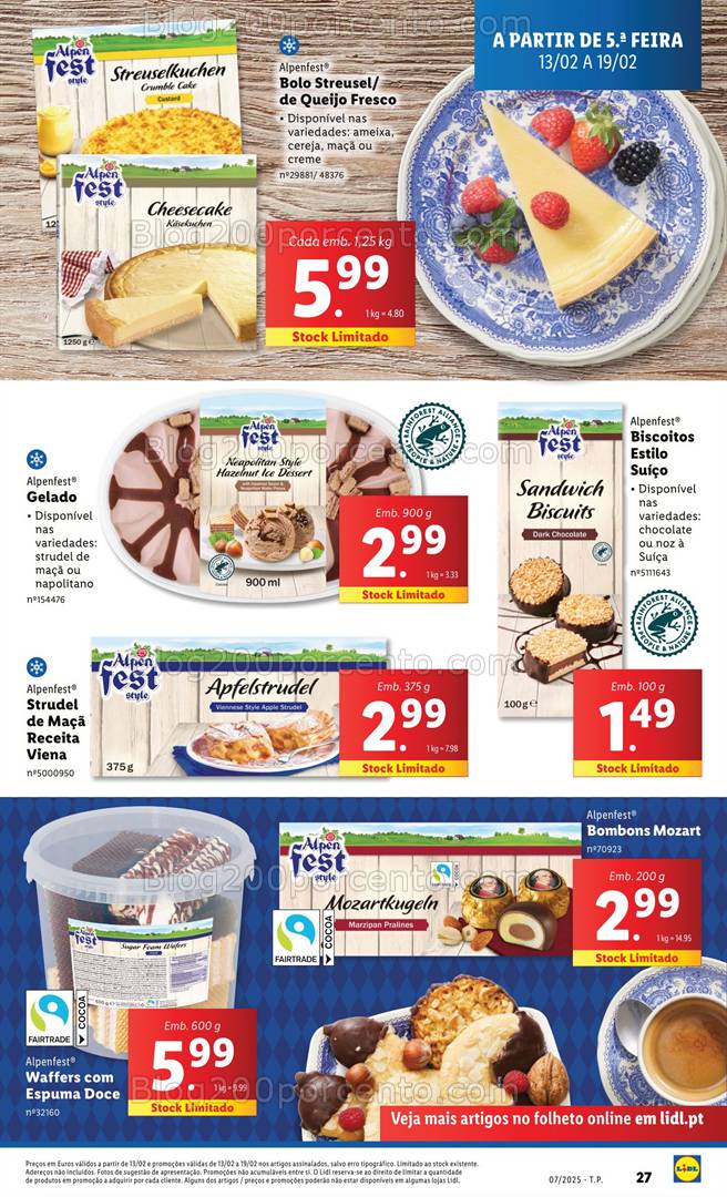 Antevisão Folheto LIDL Sabores do Mundo Promoções de 13 a 19 fevereiro