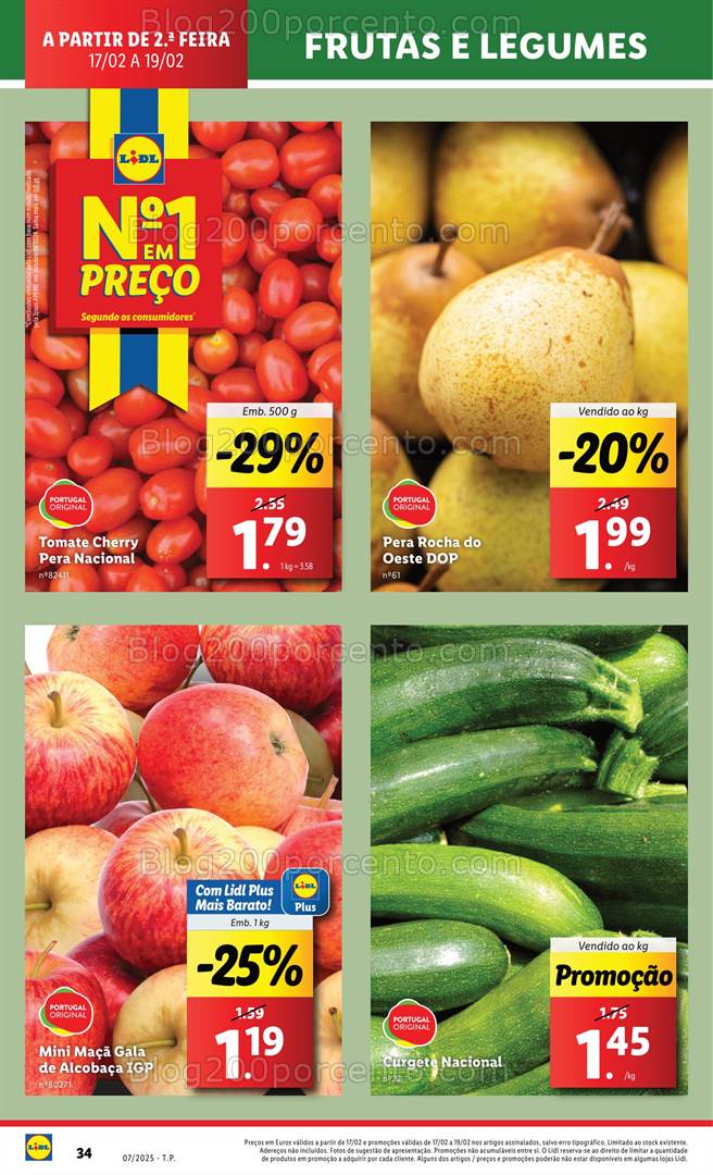 Antevisão Folheto LIDL Supermercado Promoções de 17 a 19 fevereiro