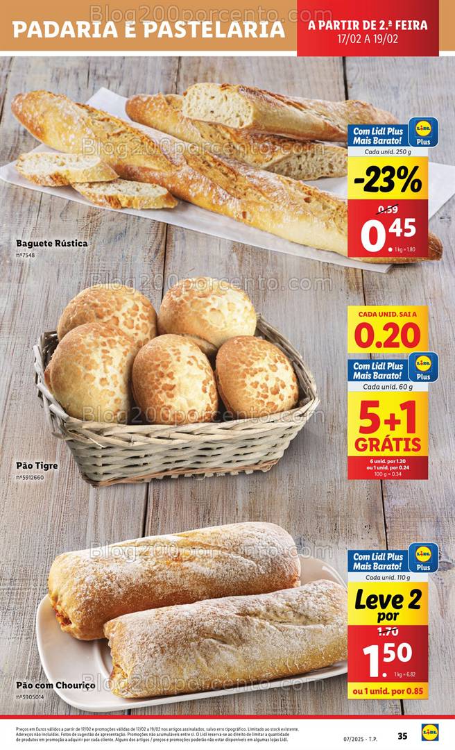 Antevisão Folheto LIDL Supermercado Promoções de 17 a 19 fevereiro