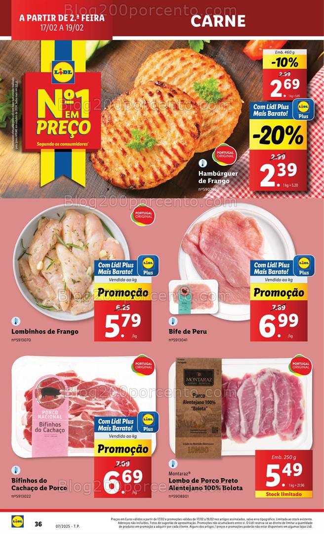 Antevisão Folheto LIDL Supermercado Promoções de 17 a 19 fevereiro