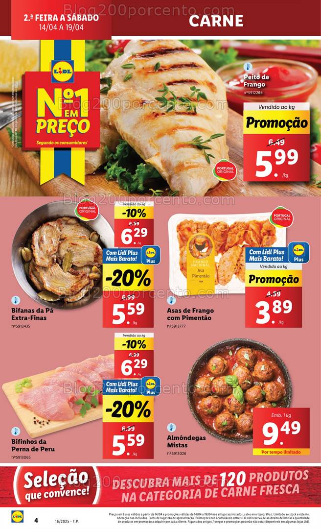 Antevisão Folheto LIDL Promoções de 14 a 19 abril - Edição Digital