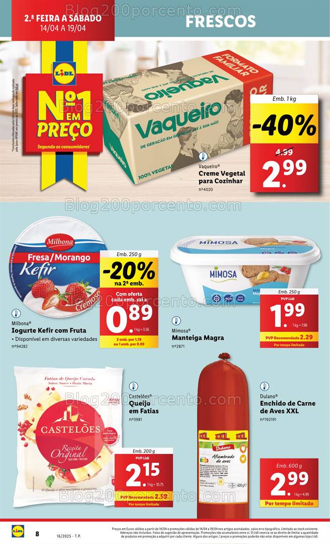 Antevisão Folheto LIDL Promoções de 14 a 19 abril - Edição Digital