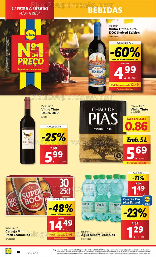 Antevisão Folheto LIDL Promoções de 14 a 19 abril - Edição Digital