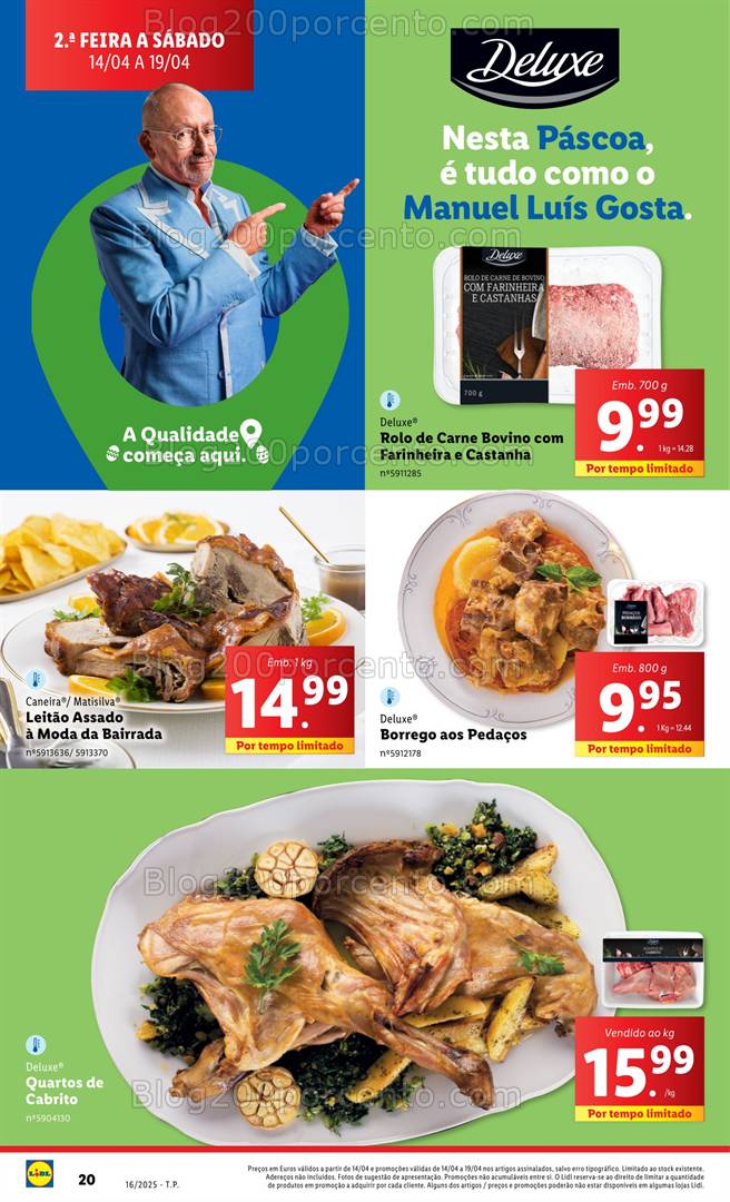 Antevisão Folheto LIDL Promoções de 14 a 19 abril - Edição Digital