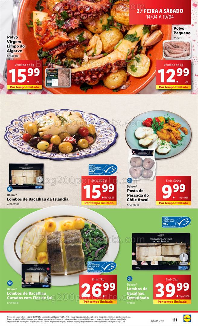 Antevisão Folheto LIDL Promoções de 14 a 19 abril - Edição Digital