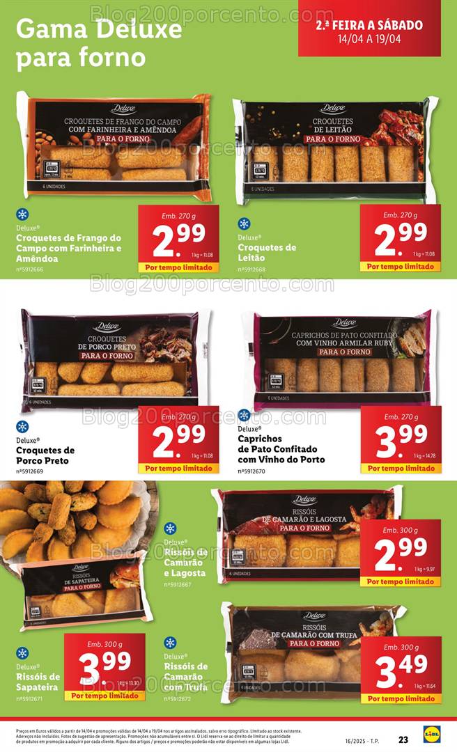 Antevisão Folheto LIDL Promoções de 14 a 19 abril - Edição Digital