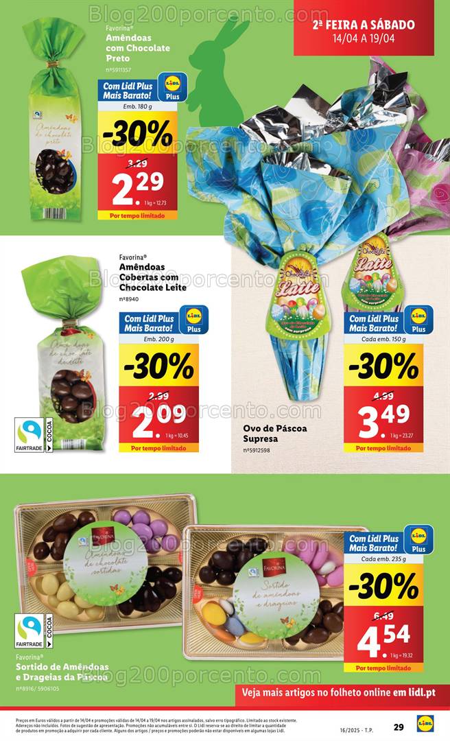 Antevisão Folheto LIDL Promoções de 14 a 19 abril - Edição Digital