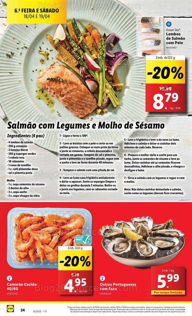 Antevisão Folheto LIDL Promoções de 14 a 19 abril - Edição Digital