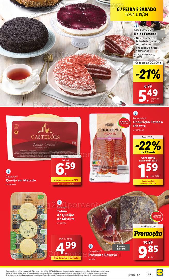Antevisão Folheto LIDL Promoções de 14 a 19 abril - Edição Digital