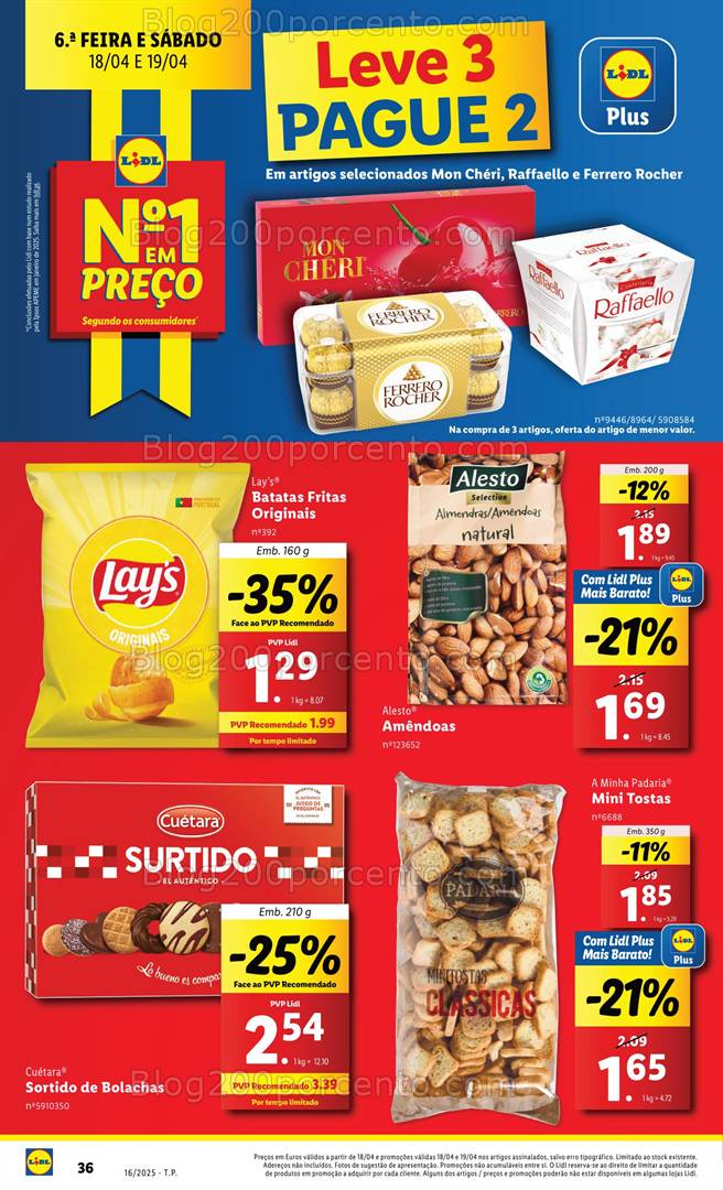 Antevisão Folheto LIDL Promoções de 14 a 19 abril - Edição Digital
