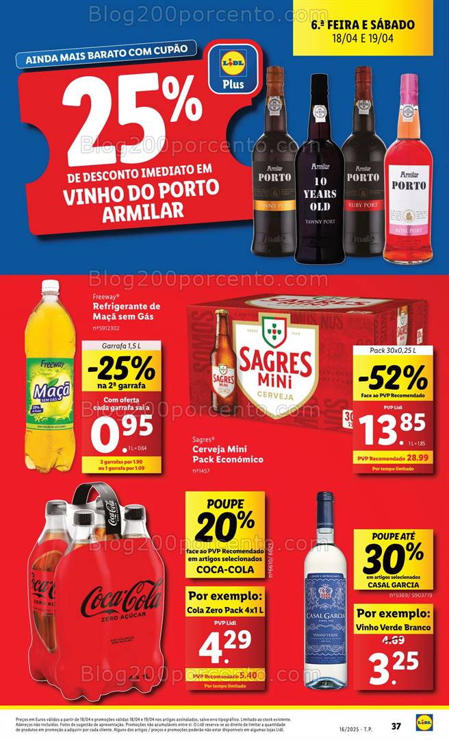 Antevisão Folheto LIDL Promoções de 14 a 19 abril - Edição Digital