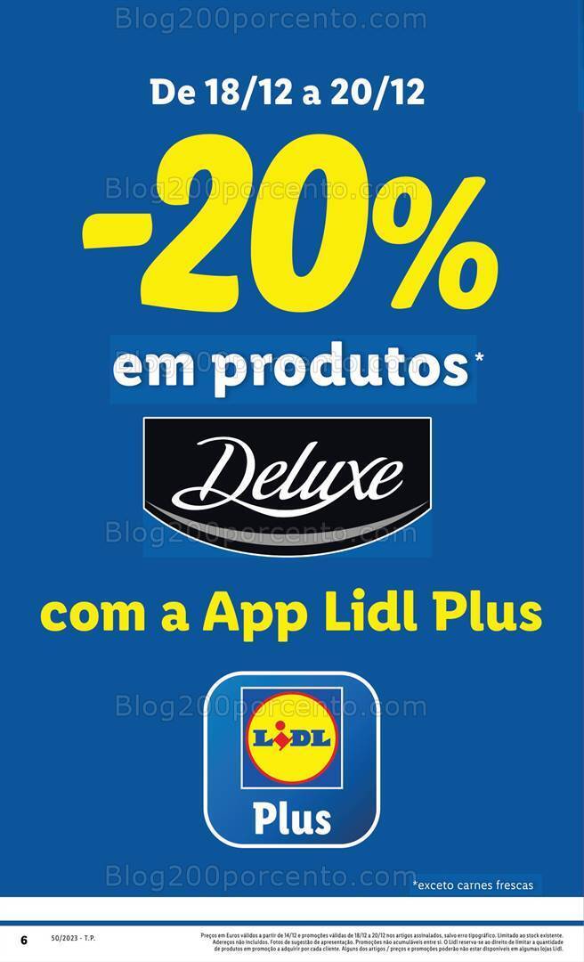 Antevisão Folheto LIDL Promoções Fim de Semana - 16 e 17 dezembro