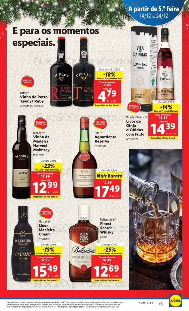 Antevisão Folheto LIDL Promoções de 14 a 20 dezembro