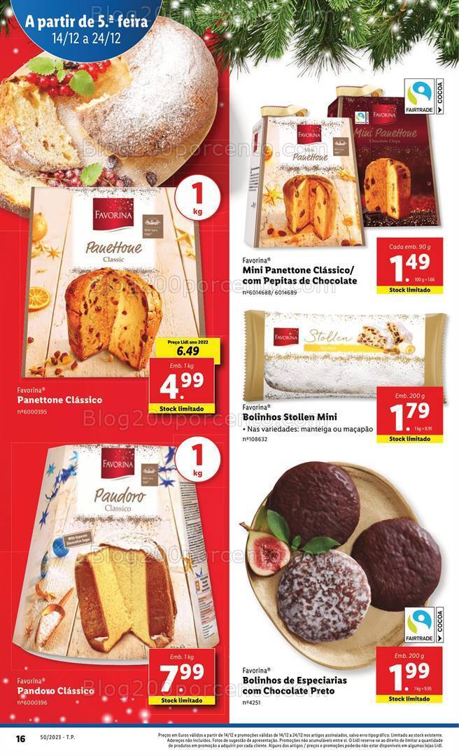 Antevisão Folheto LIDL Promoções de 14 a 20 dezembro
