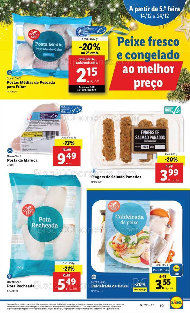 Antevisão Folheto LIDL Promoções de 14 a 20 dezembro