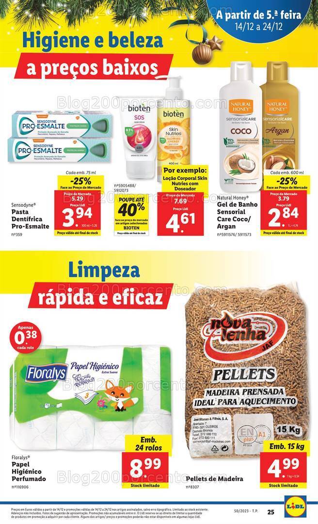 Antevisão Folheto LIDL Promoções de 14 a 20 dezembro