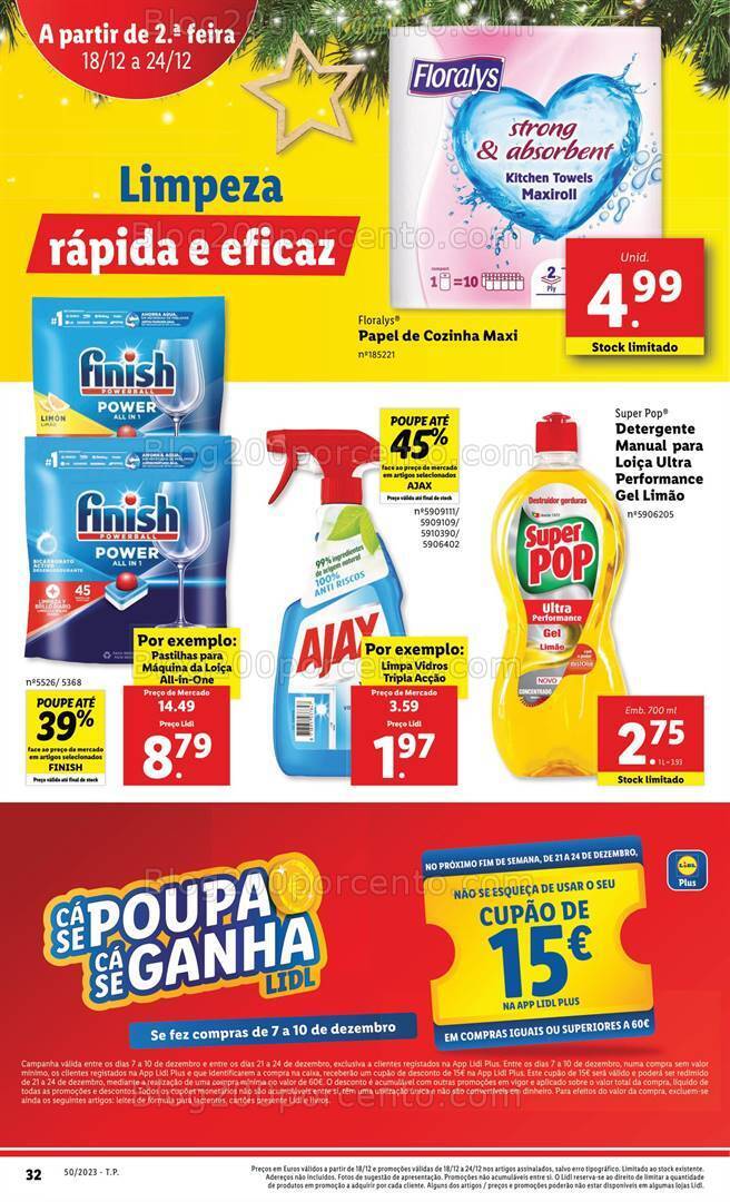 Antevisão Folheto LIDL Promoções Fim de Semana - 16 e 17 dezembro