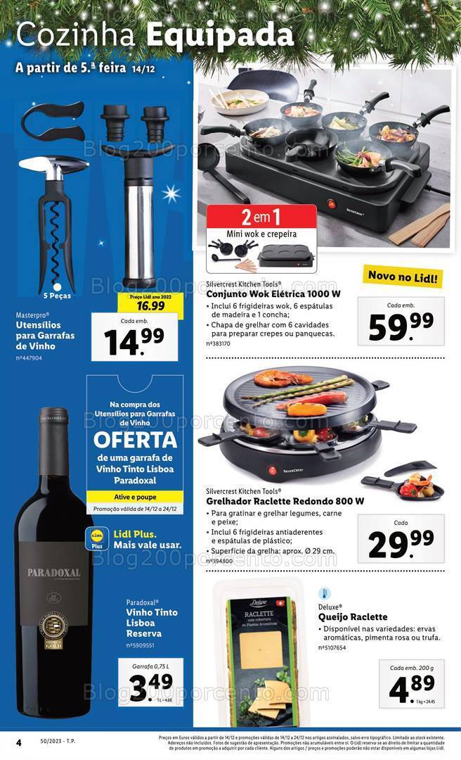 Antevisão Folheto LIDL Promoções de 14 a 20 dezembro