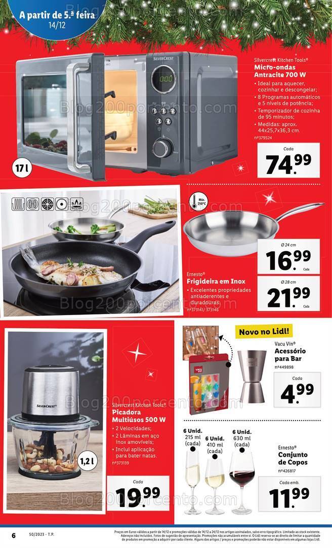 Antevisão Folheto LIDL Promoções de 14 a 20 dezembro