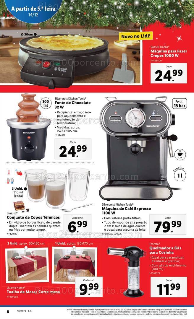 Antevisão Folheto LIDL Promoções de 14 a 20 dezembro