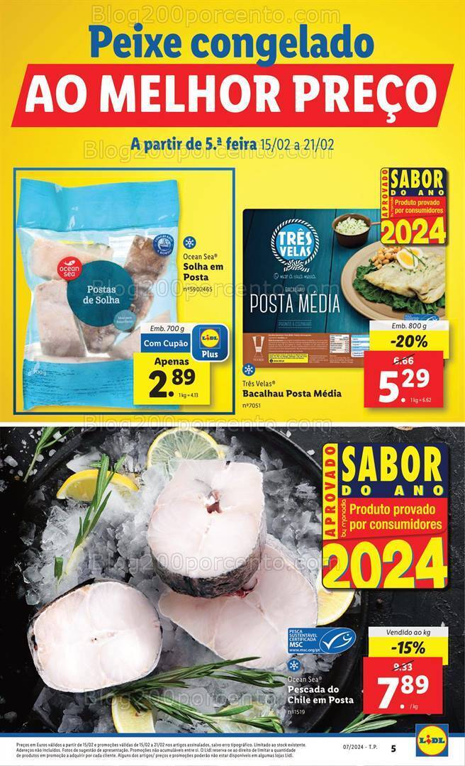 Antevisão Folheto LIDL Promoções de 15 a 21 fevereiro