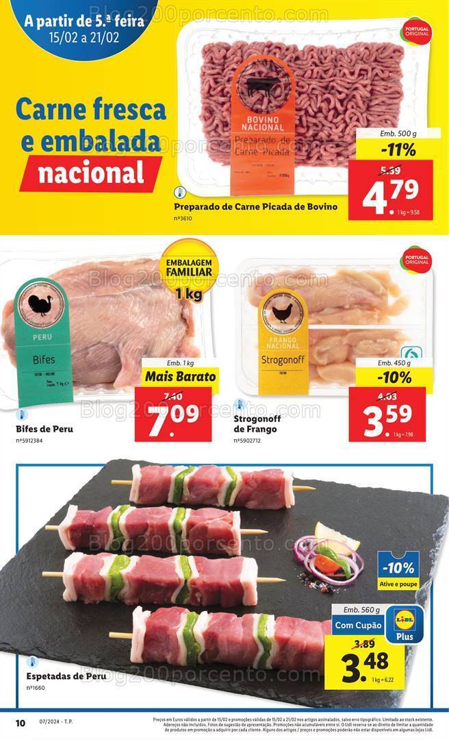 Antevisão Folheto LIDL Promoções de 15 a 21 fevereiro