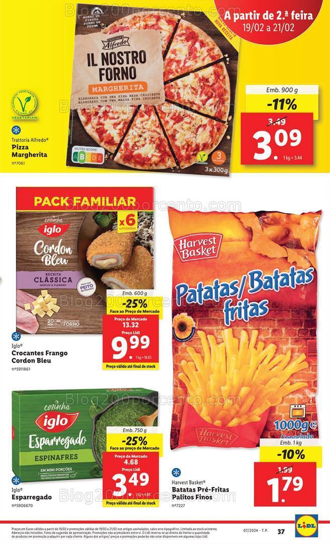 Antevisão Folheto LIDL Promoções de 15 a 21 fevereiro