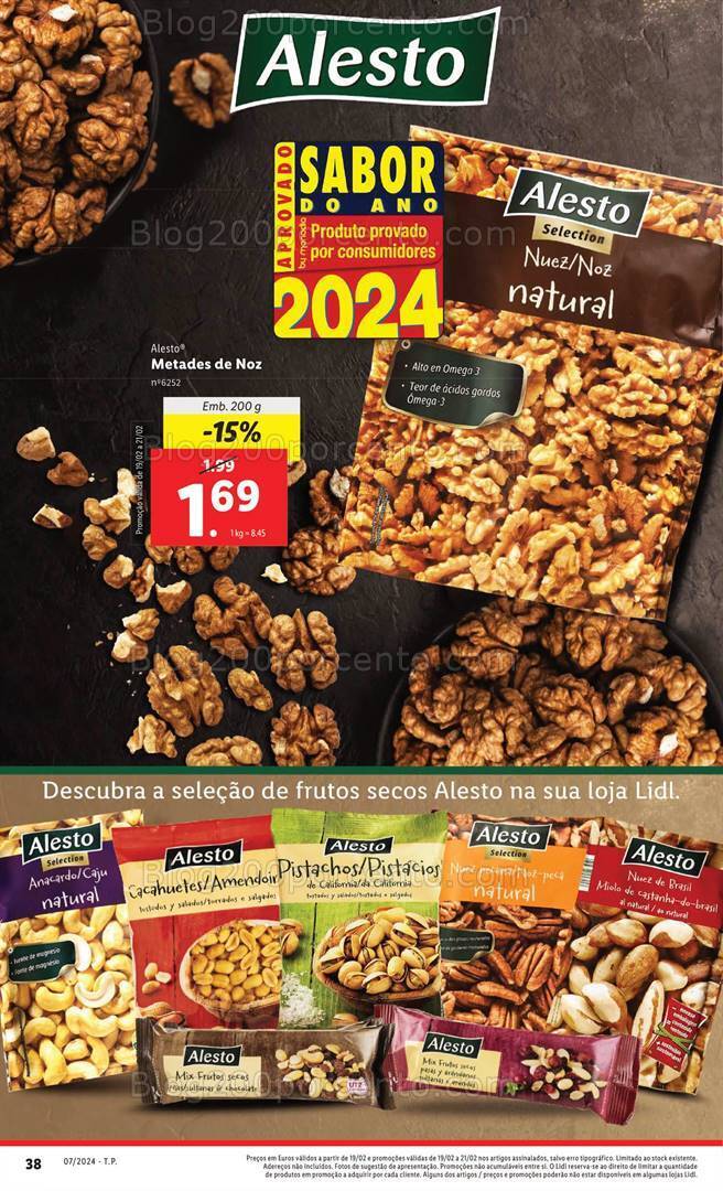 Antevisão Folheto LIDL Promoções de 15 a 21 fevereiro