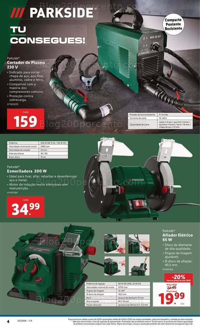 Antevisão Folheto LIDL Bazar Promoções de 15 a 21 fevereiro